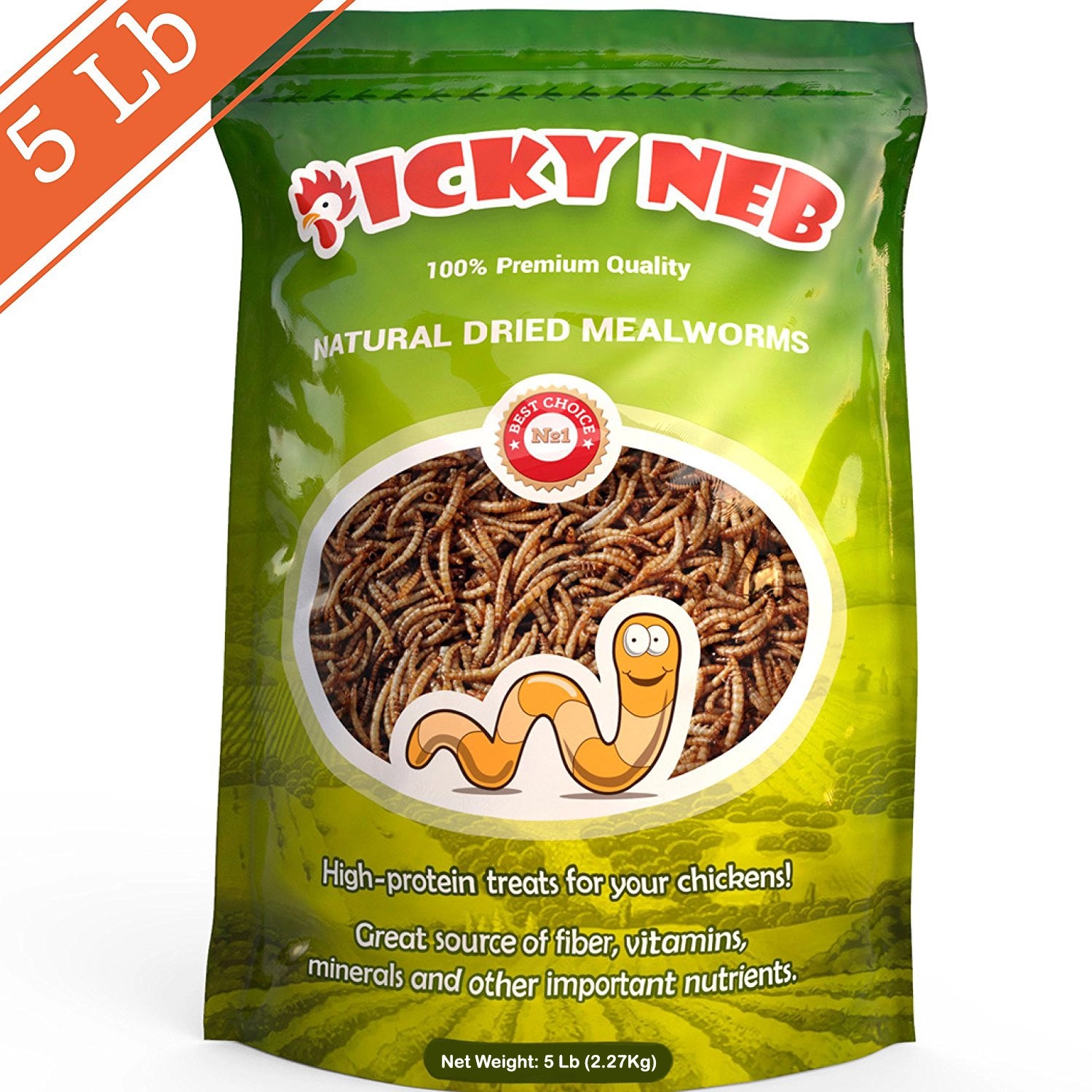 5 lbs Mealworms