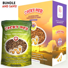 Bundle #4 - 5 lb Mealworms + 10 lb BSFL